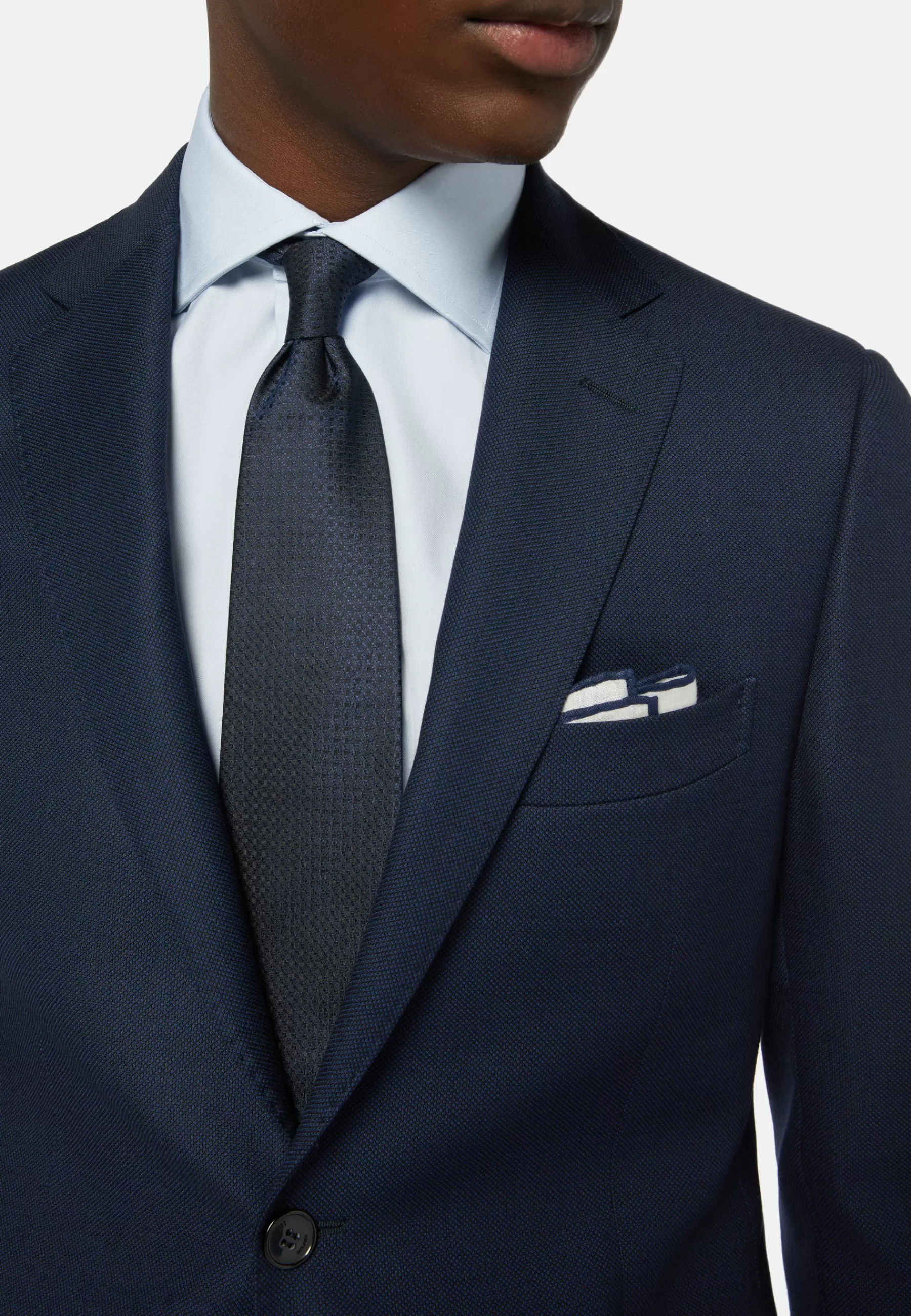 Blazers | Must-Have^Boggi Milano Cornflower Blue Birdseye Jacket In Super 110 Wool Bluette